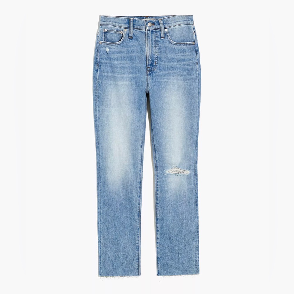 Madewell - perfect vintage jean in coney wash: destroyed edition